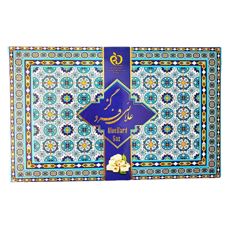 گز لقمه 10 درصد پسته گز علائی فرد - 300 گرم