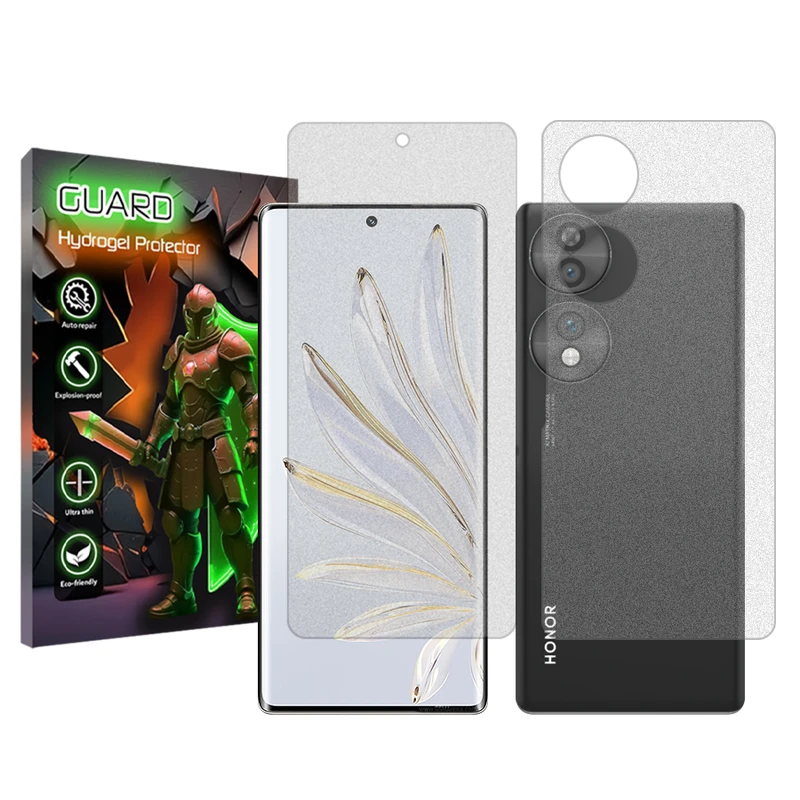 محافظ صفحه نمایش مات گارد مدل Tough مناسب برای گوشی موبایل آنر 70 به همراه محافظ پشت گوشی