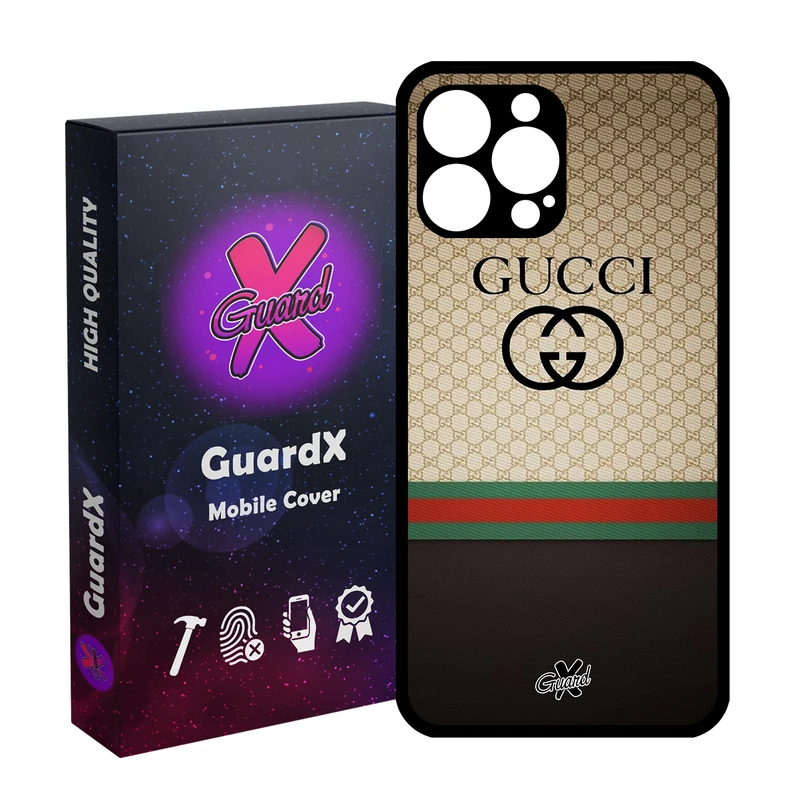 کاور گارد ایکس طرح Gucci مدل Glass10215 مناسب برای گوشی موبایل اپل iPhone 14 Pro Max