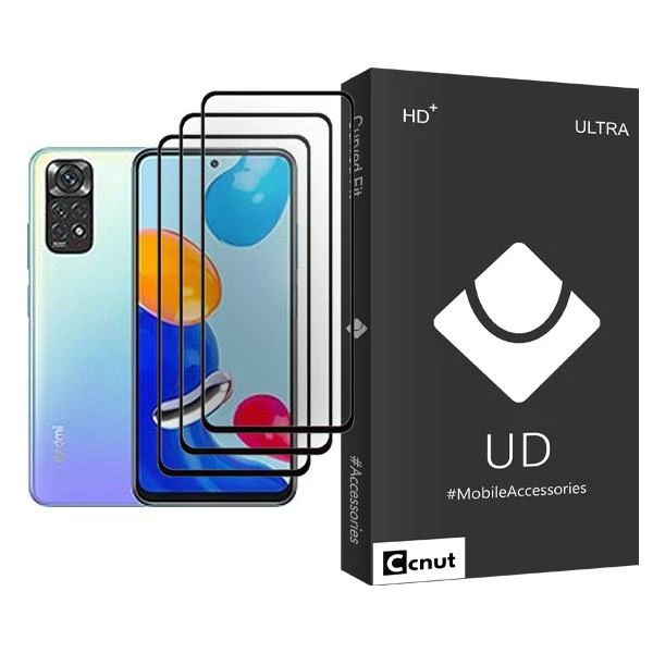 محافظ صفحه نمایش کوکونات مدل UDB Ultra MIX003 مناسب برای گوشی موبایل شیائومی Redmi Note 11 بسته سه عددی