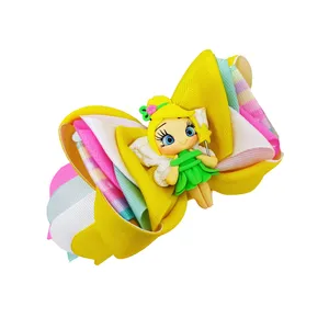 گیره مو دخترانه مدل تینکربل کد M36