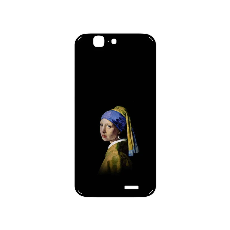 برچسب پوششی ماهوت مدل Girl with a Pearl Earring of Vermeer مناسب برای گوشی موبایل هوآوی Ascend G7