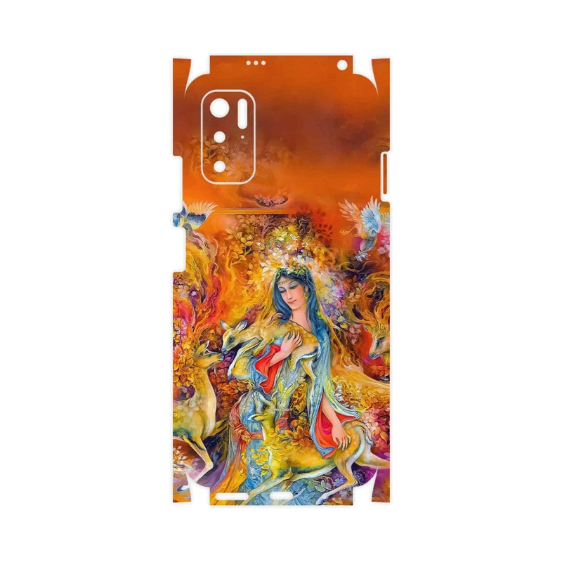 برچسب پوششی ماهوت مدل Persian miniature 2-FullSkin مناسب برای گوشی موبایل شیائومی Poco M3 Pro 5G