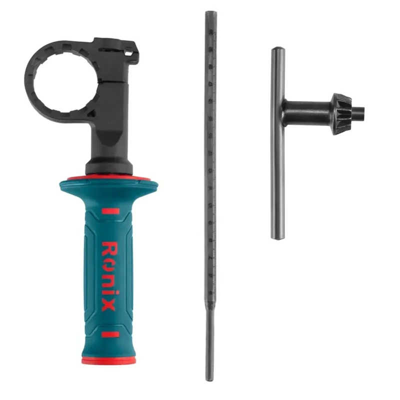 عکس شماره 19 : مجموعه 54 عددی دریل چکشی رونیکس مدل rs-0005