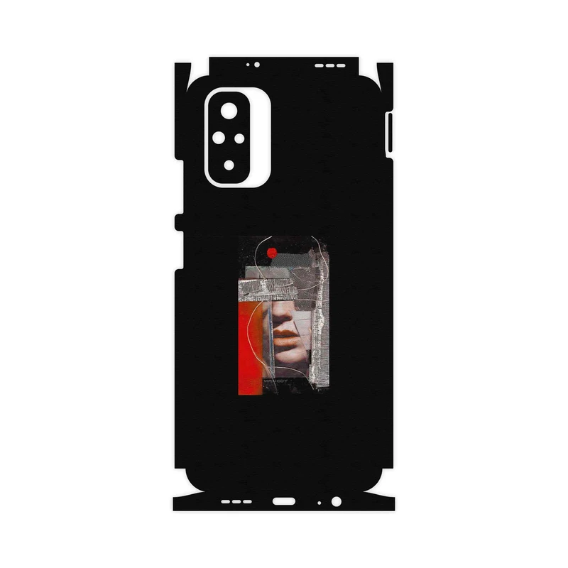 برچسب پوششی ماهوت مدل Collage of Mouth-FullSkin مناسب برای گوشی موبایل شیائومی Redmi Note 10