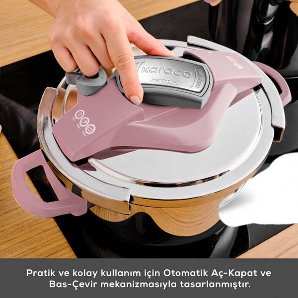 زودپز دوقلو کاراجا مدل Perfect گنجایش 4 و 6 لیتری