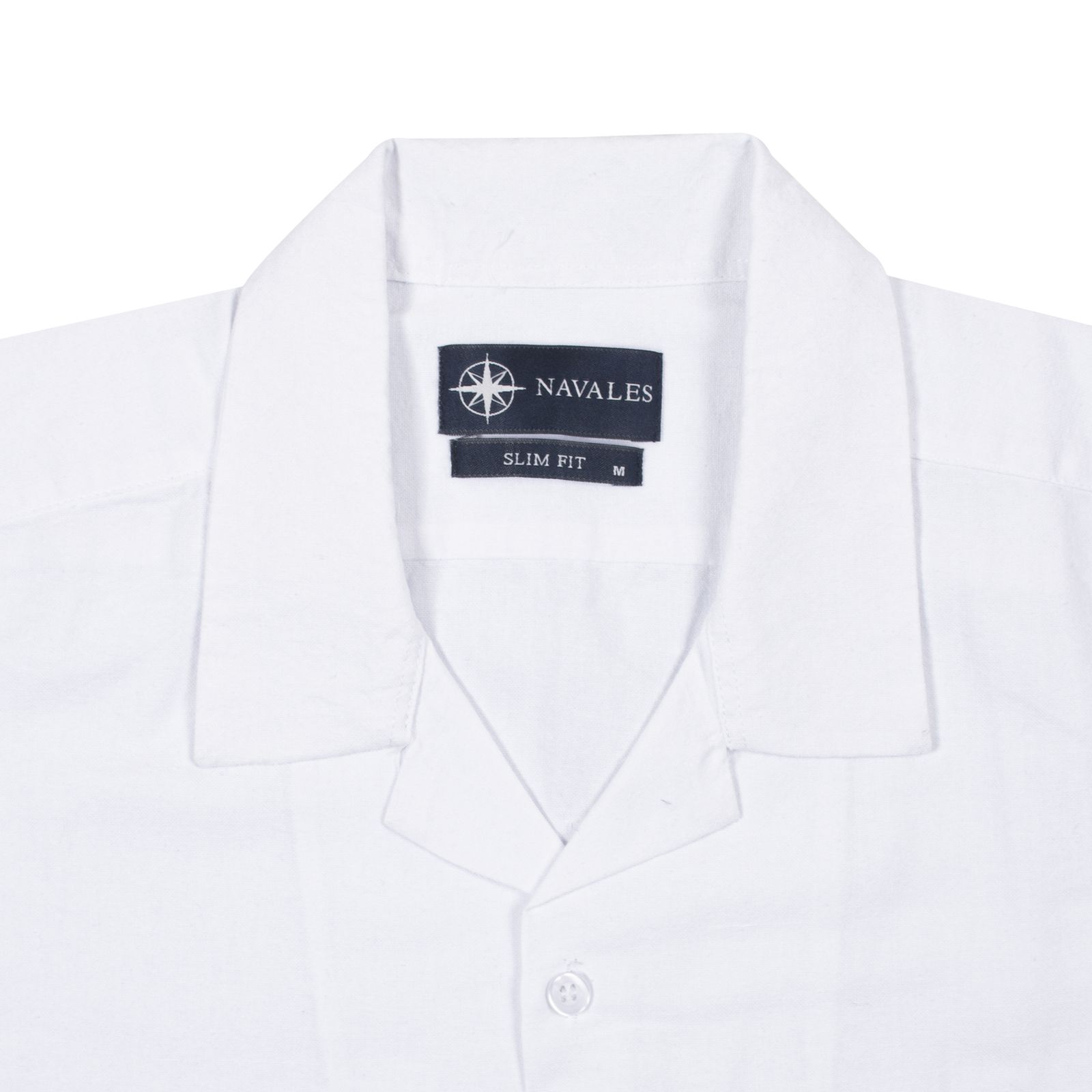 پیراهن آستین کوتاه مردانه ناوالس مدل BACONAO SHIRT رنگ سفید -  - 4