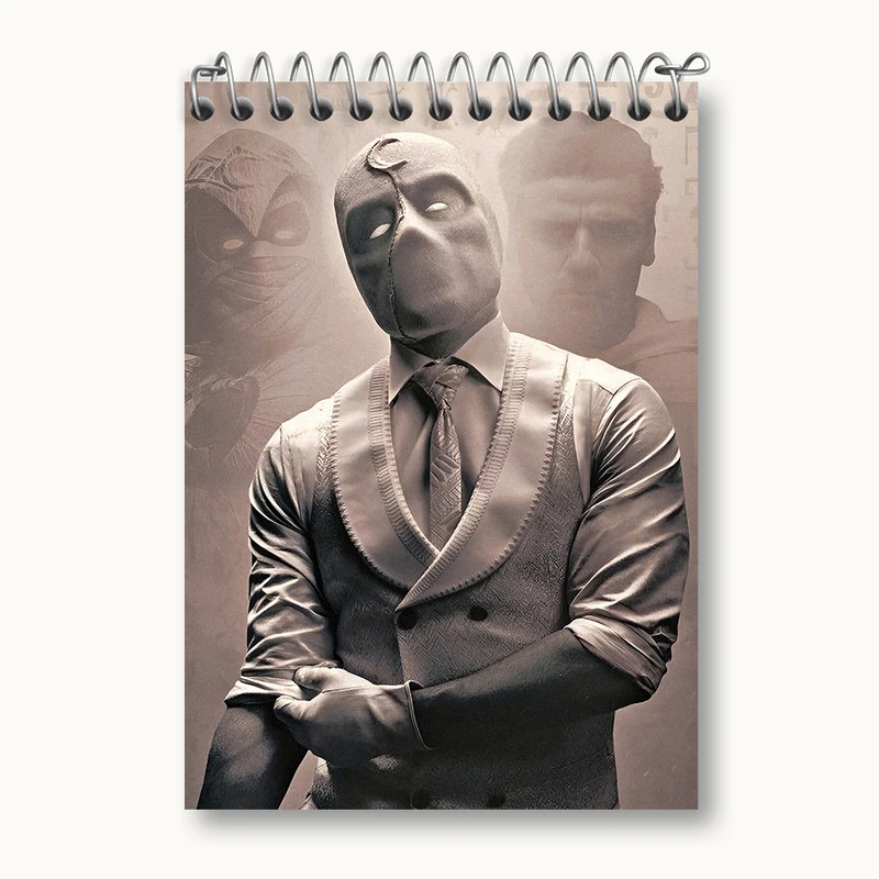 دفتر یادداشت 50 برگ خندالو طرح شوالیه ماه (Moon Knight) کد N2844