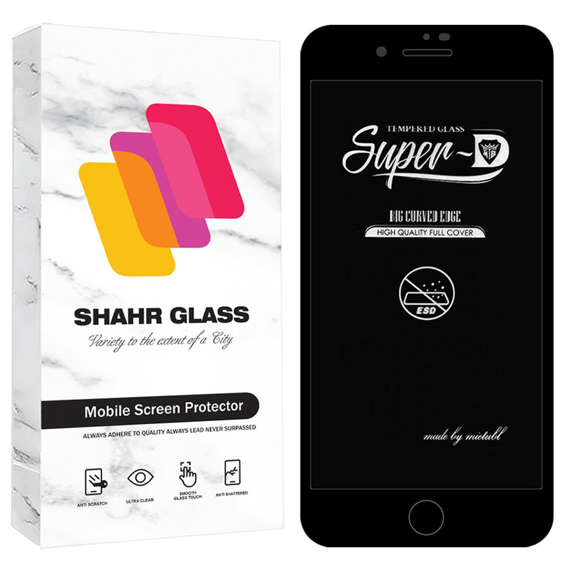 محافظ صفحه نمایش شیشه ای شهر گلس مدل SUPRDS مناسب برای گوشی موبایل اپل iPhone 8