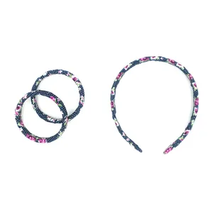 تل مو زنانه مدل 1326 به همراه النگو مجموعه 3 عددی