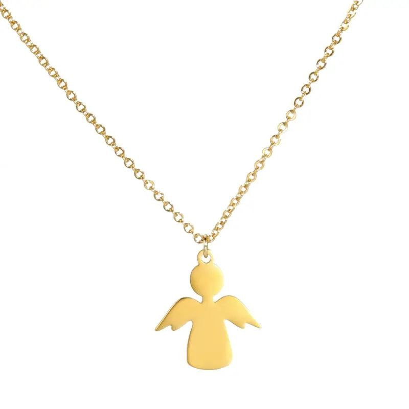 گردنبند طلا 18 عیار زنانه آرا مدل فرشته