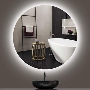 آینه  سرویس بهداشتی آزالیا مدل بک لایت گرد 50