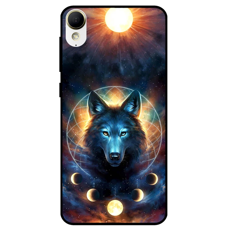 کاور مگافون طرح گرگ و ماه مدل 8006 مناسب برای گوشی موبایل اچ تی سی Desire 825