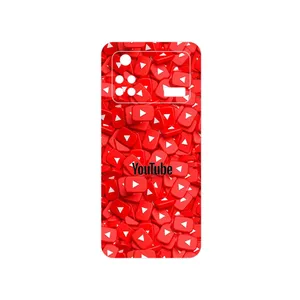 MAHOOT Youtube Cover Sticker for Xiaomi Poco M4 Pro 4G