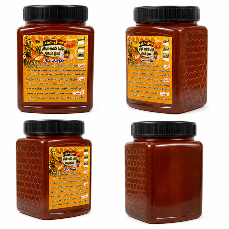 عسل طبیعی چهل گیاه - 500 گرم