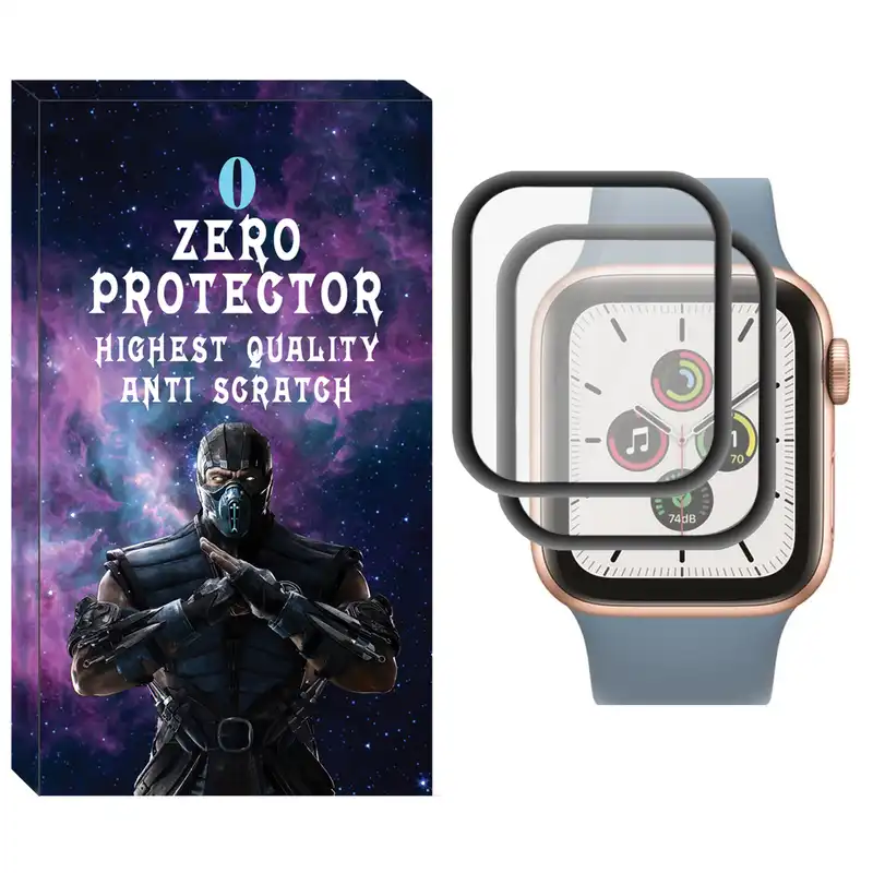 محافظ صفحه نمایش نانو زیرو مدل NZO مناسب برای ساعت هوشمند اپل iWatch Series 7 SE 40mm بسته دو عددی