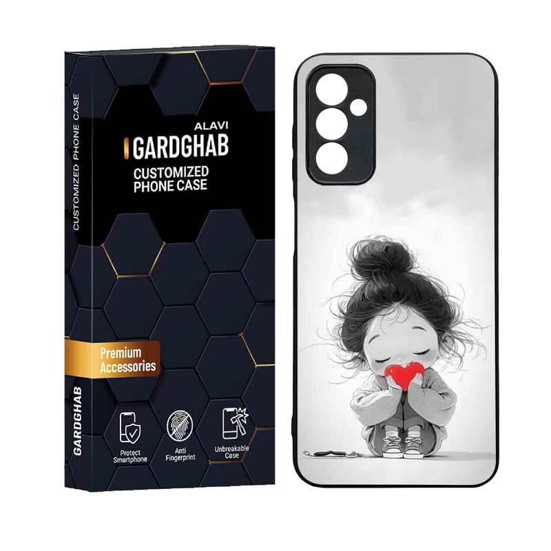 کاور گارد قاب علوی مدل دورژله ای فانتزی مناسب برای گوشی موبایل سامسونگ Galaxy M13 4G