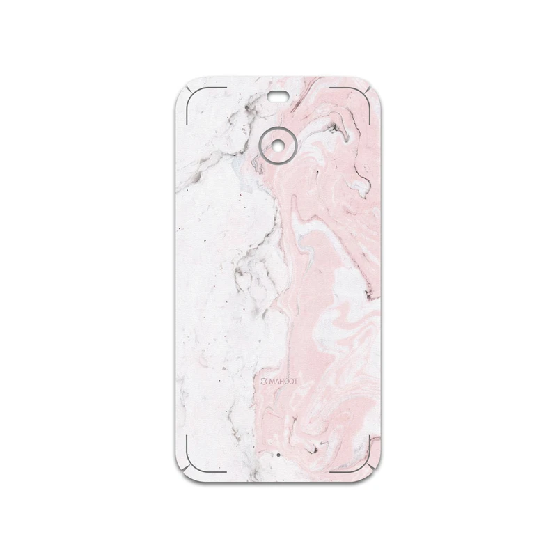برچسب پوششی ماهوت مدل Blanco-Pink-Marble مناسب برای گوشی موبایل اچ تی سی 10 Evo
