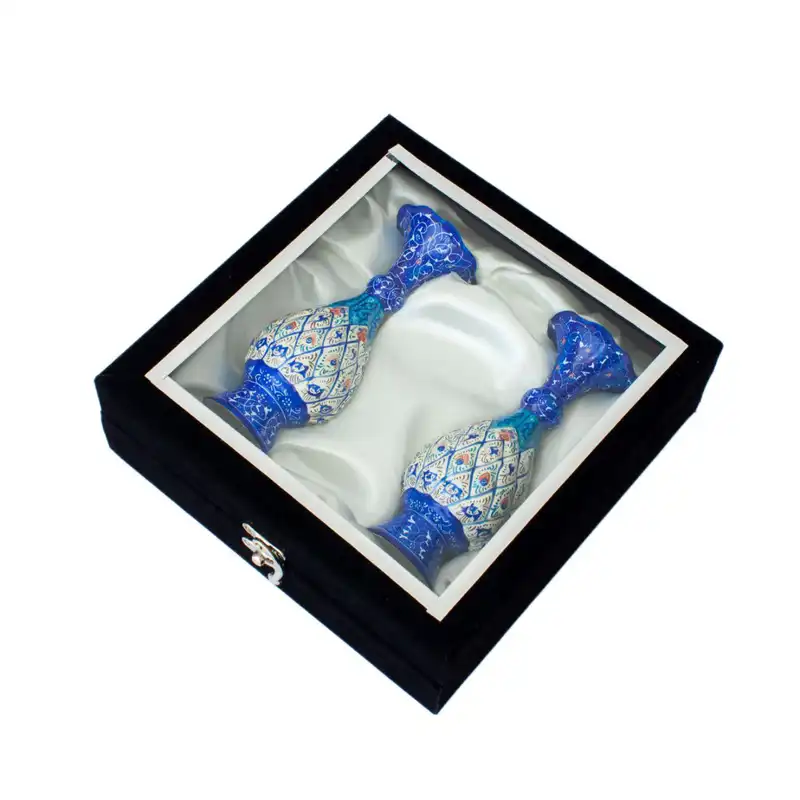 گلدان میناکاری مدل JM01-1 بسته 2 عددی