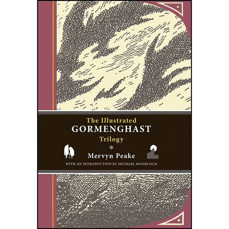 کتاب The Illustrated Gormenghast Trilogy اثر Mervyn Peake and Michael Moorcock انتشارات Harry N. Abrams