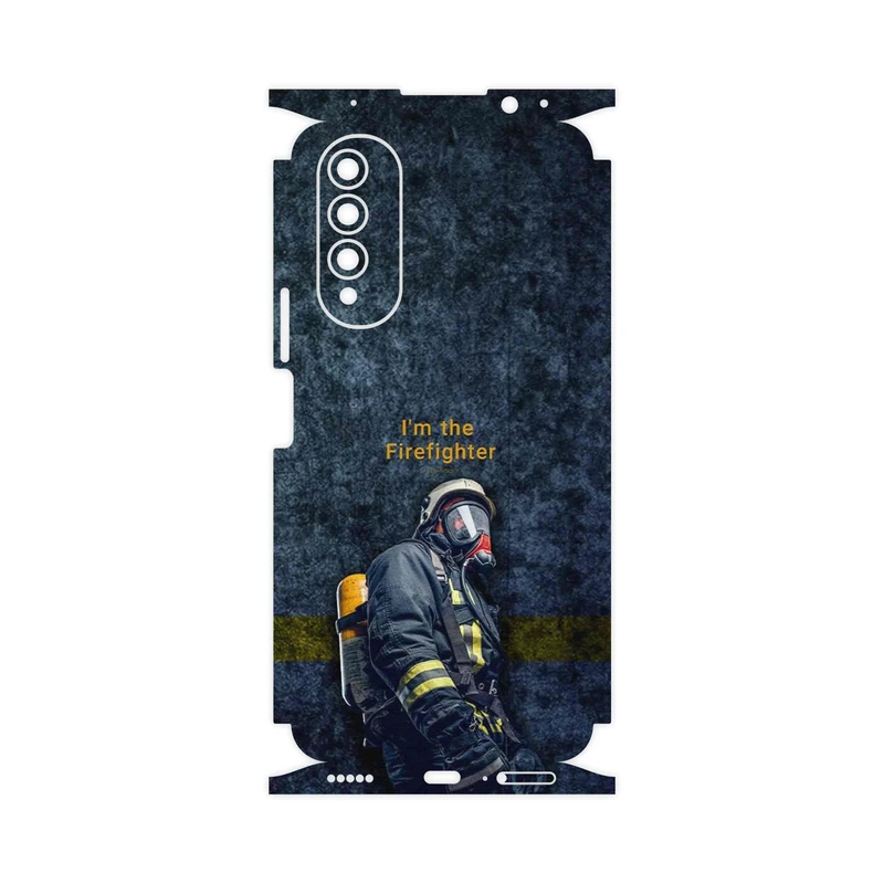 برچسب پوششی ماهوت مدل Firefighter-FullSkin مناسب برای گوشی موبایل ویکو T50