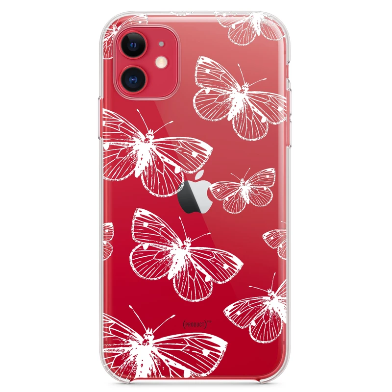 کاور مگافون طرح پروانه مدل C54-W مناسب برای گوشی موبایل اپل iPhone 11