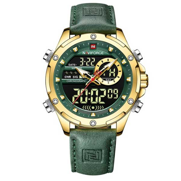 ساعت مچی عقربه ای مردانه نیوی فورس مدل NF9208 G GN