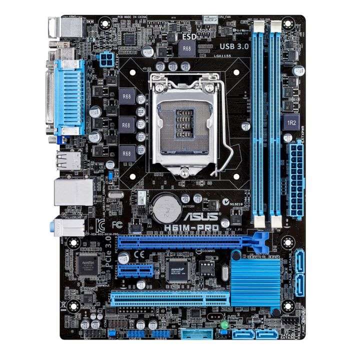 مادر برد ایسوس مدل H61M-PRO مادر برد ایسوس مدل H61M-PRO