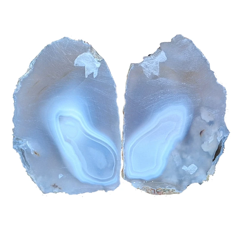 سنگ راف عقیق سلیمانی کد SAS01 بسته دو عددی 