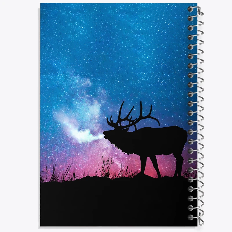 دفتر نقاشی 50 برگ خندالو طرح گوزن کد F6727