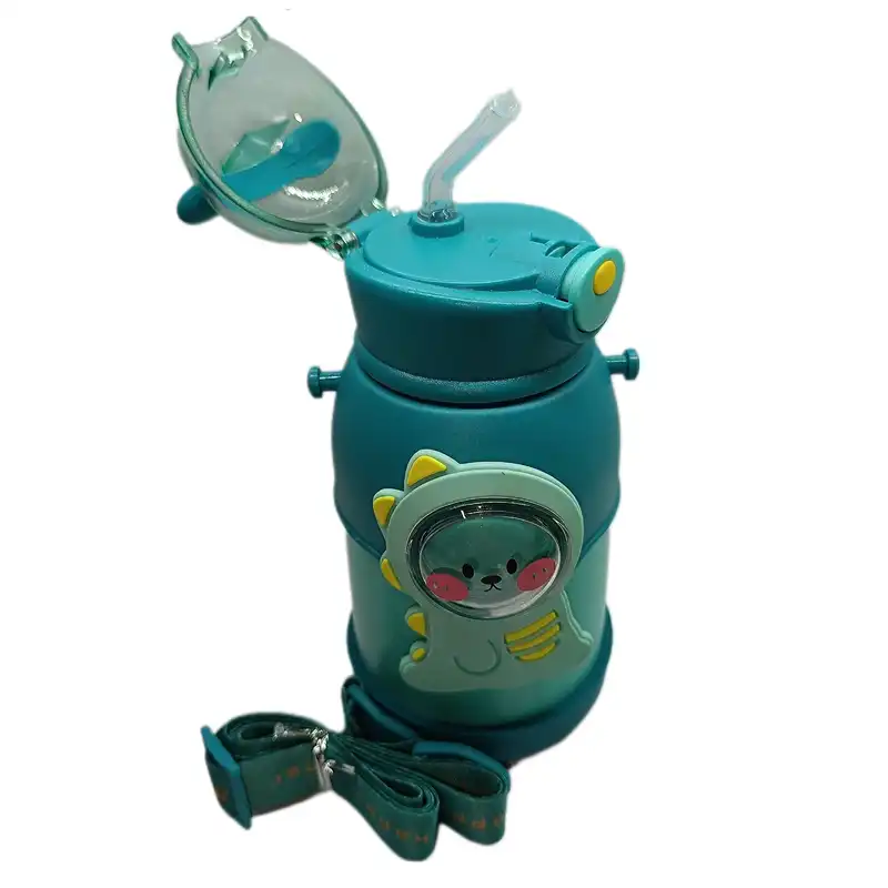 فلاسک کودک مدل نی دار کد 6 ظرفیت 0.5 لیتر