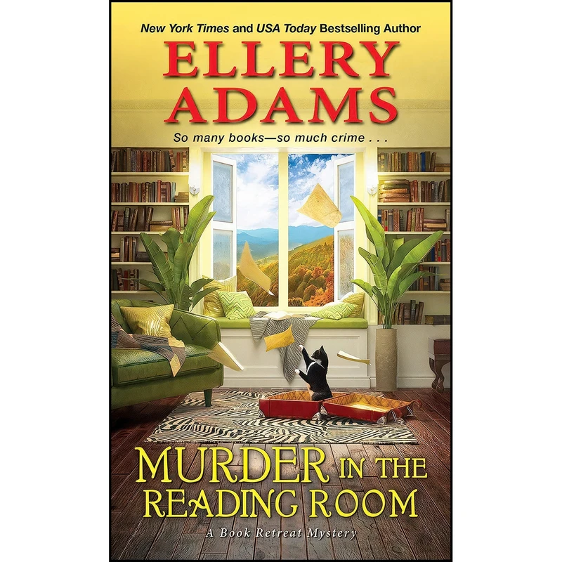 کتاب Murder in the Reading Room  اثر Ellery Adams انتشارات Kensington Cozies