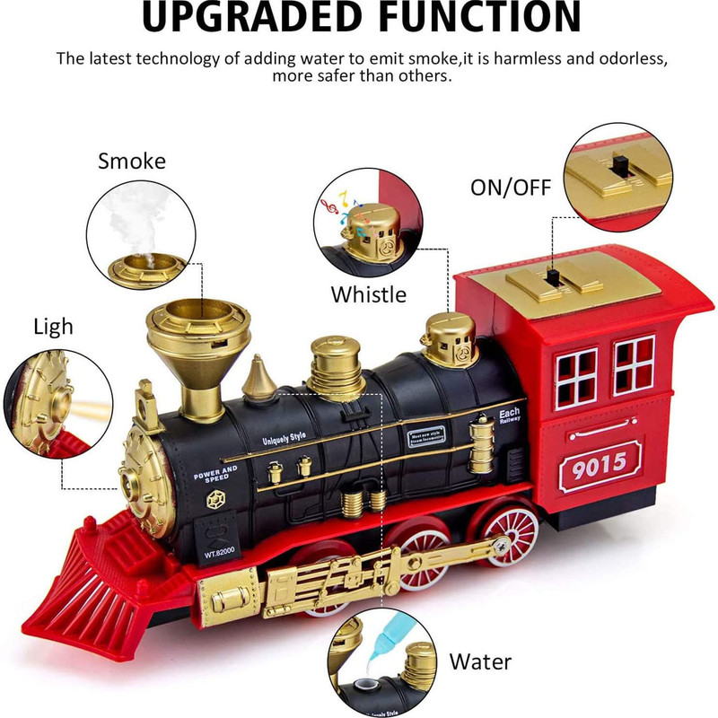 قطار بازی کنترلی ریل کینگ مدل Smoking Train