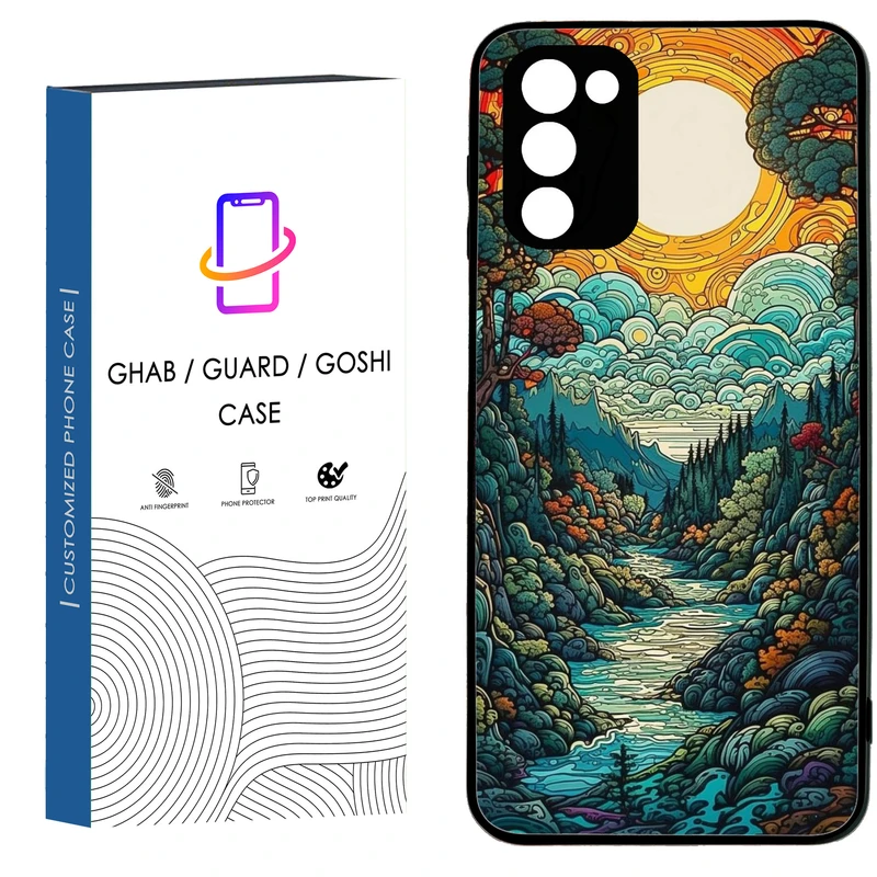 کاور قاب گارد گوشی طرح فانتزی کد 80 - TPU مناسب برای گوشی موبایل سامسونگ Galaxy A02S