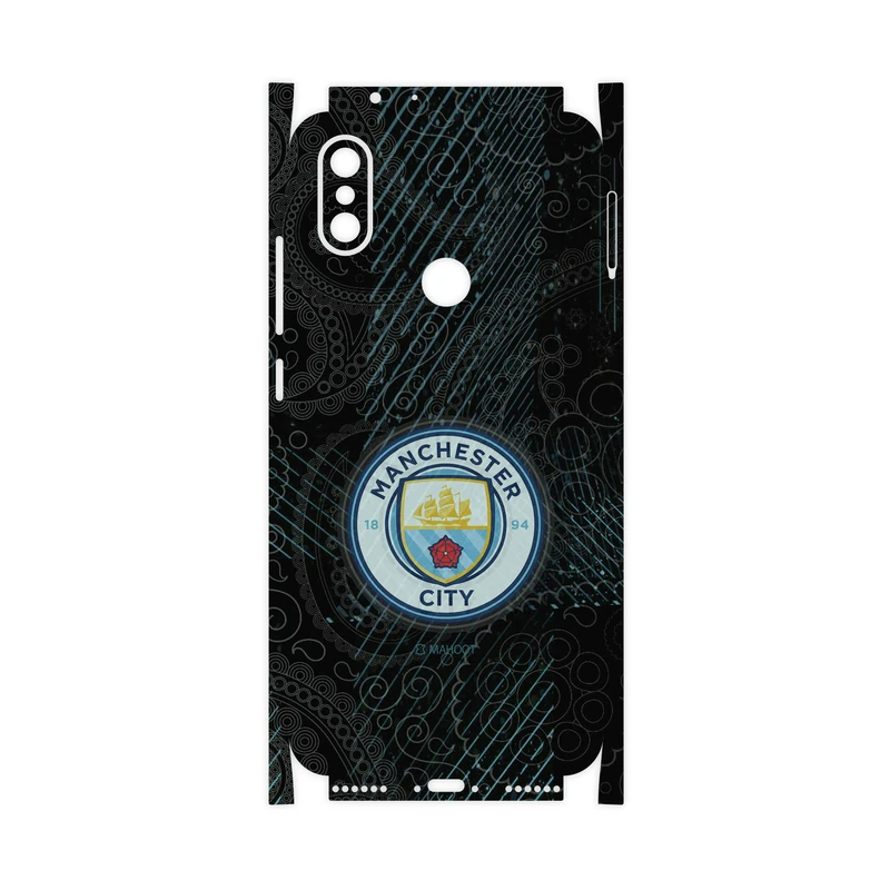 برچسب پوششی ماهوت مدل Manchester-City-FullSkin مناسب برای گوشی موبایل شیائومی Mi 6X