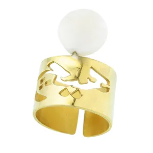 انگشتر زنانه گالری عزیزی طرح هیچ مدل 15329