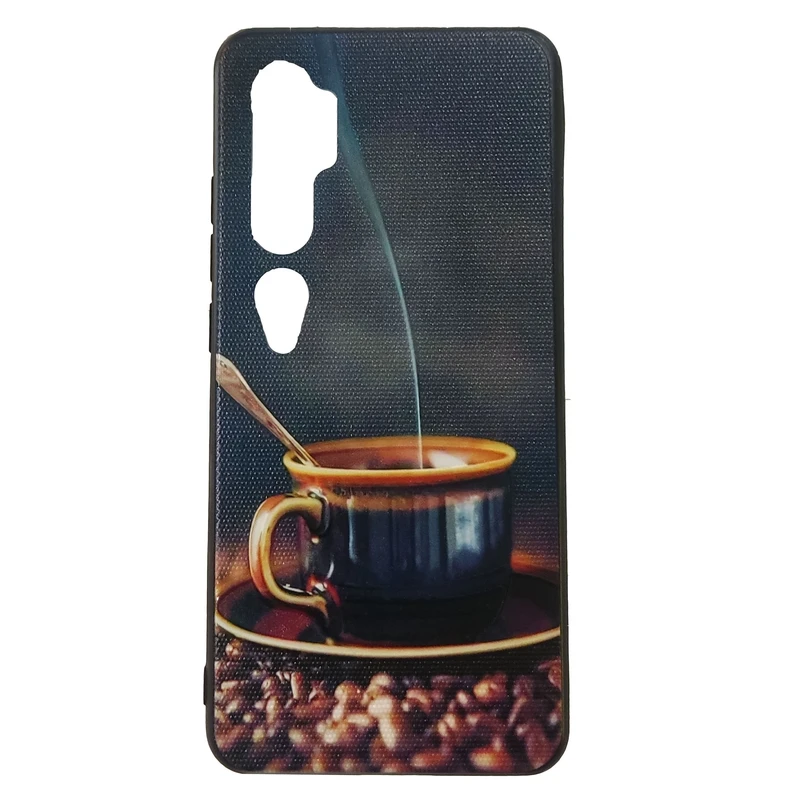 کاور طرح لیوان قهوه کد 01 مناسب برای گوشی موبایل شیائومی Mi Note 10 / Mi Note 10 pro / Mi CC9 Pro