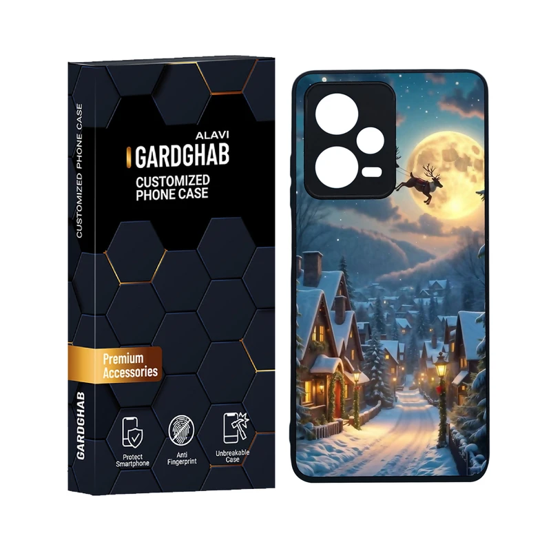 کاور گارد قاب علوی مدل انیمه مناسب برای گوشی موبایل شیائومی Redmi Note 12 Pro 5G