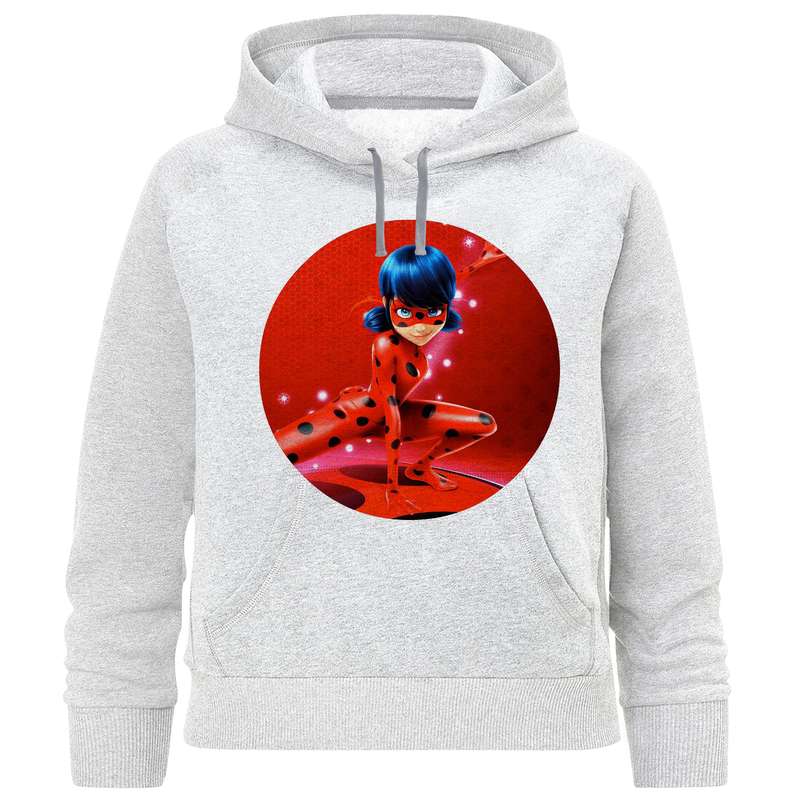 هودی دخترانه مدل دخترکفشدوزکی W101