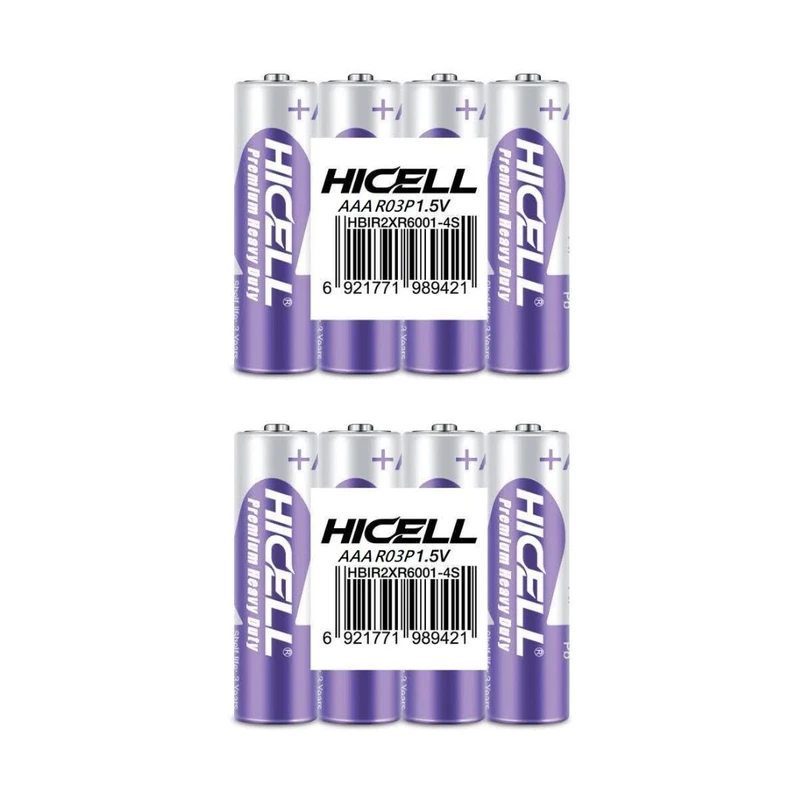 باتری نیم قلمی مدل شیرینک بسته ۸ عددی