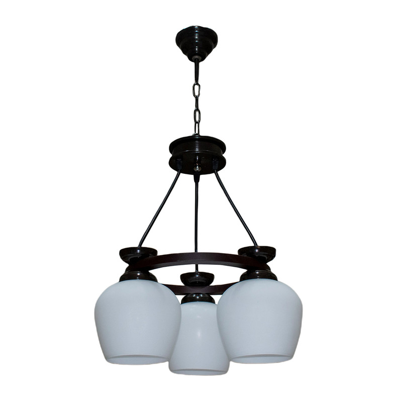 لوستر سه شعله چشمه نور کد G681.3-BR