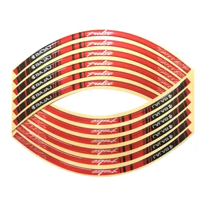 برچسب رینگ موتور سیکلت مدل bjaj-1 بسته 12 عددی