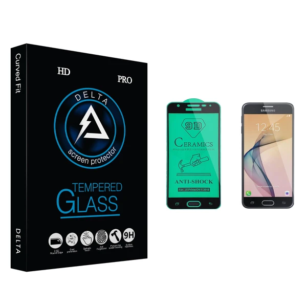 محافظ صفحه نمایش سرامیکی دلتا مدل HD مناسب برای گوشی موبایل سامسونگ Galaxy J5 Prime