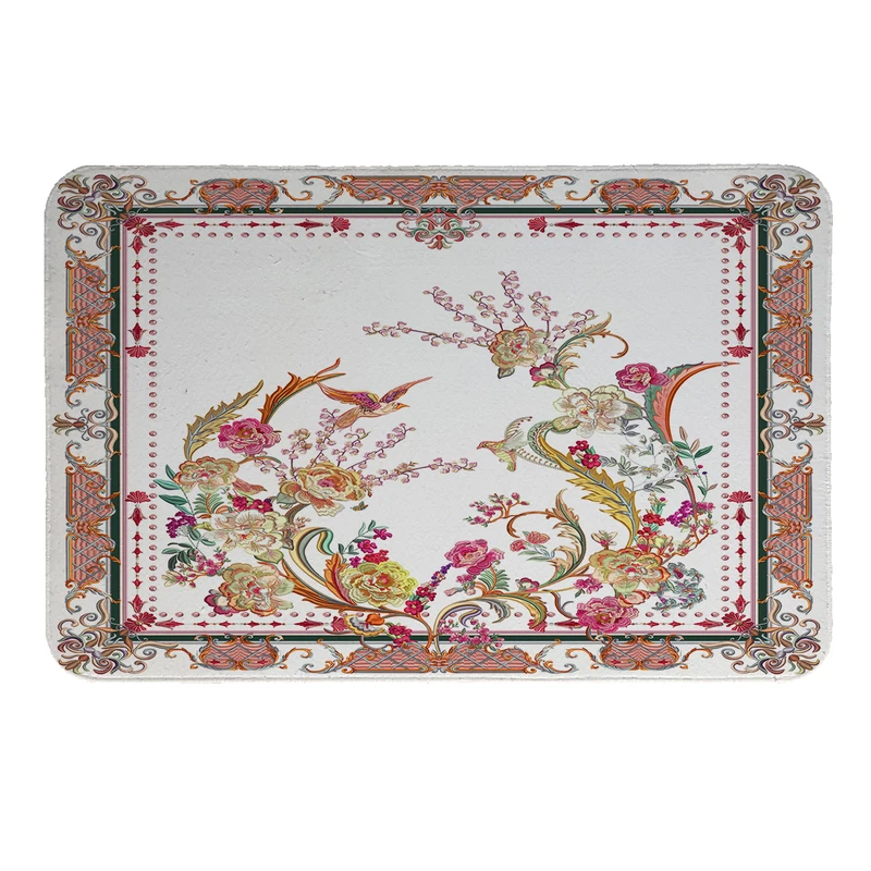  پادری طرح گل کد 5352 سایز 80 × 50 سانتی‌متر