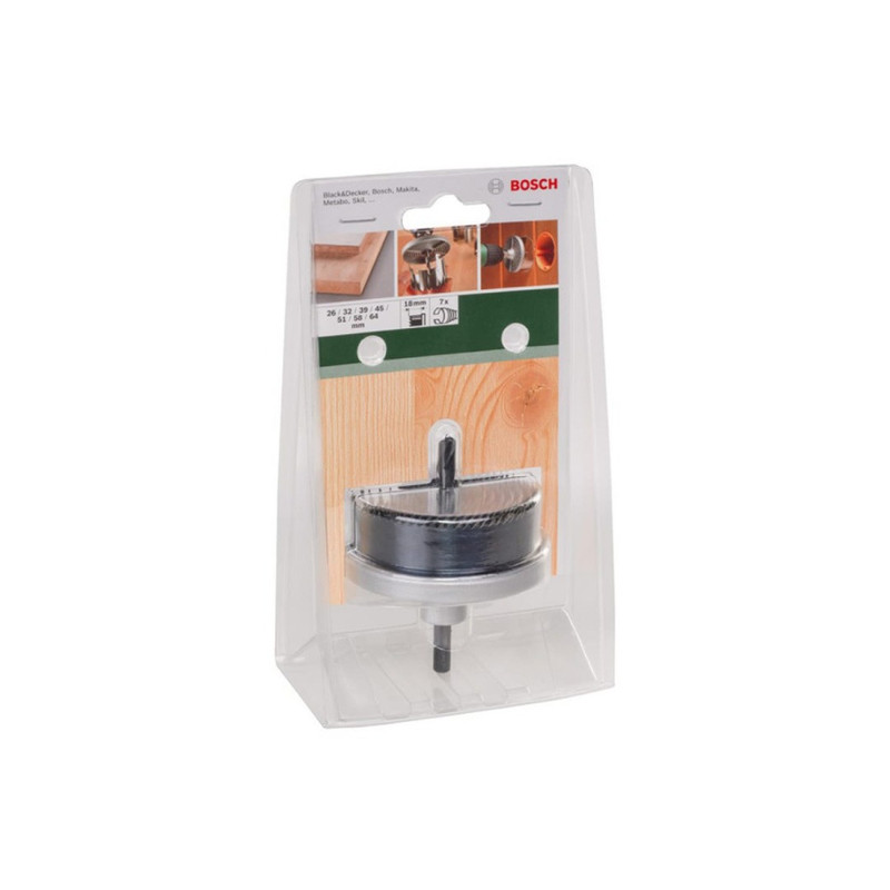 گردبر بوش مدل 2609255635 مجموعه 7 عددی