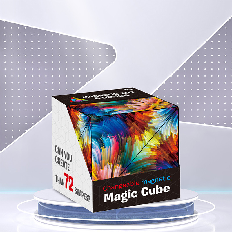 مکعب روبیک مجیک کیوب مدل بی نهایت طرح 72 شکل کد 1000