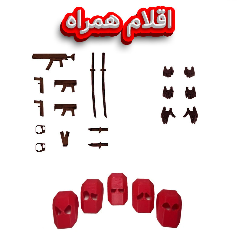 اکشن فیگور طرح دامی 13 مدل ددپول ارتفاع 13 سانتی‌متر