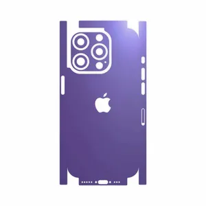 MAHOOT Matte-BlueBerry-FullSkin Cover Sticker for Apple iPhone 15 Pro