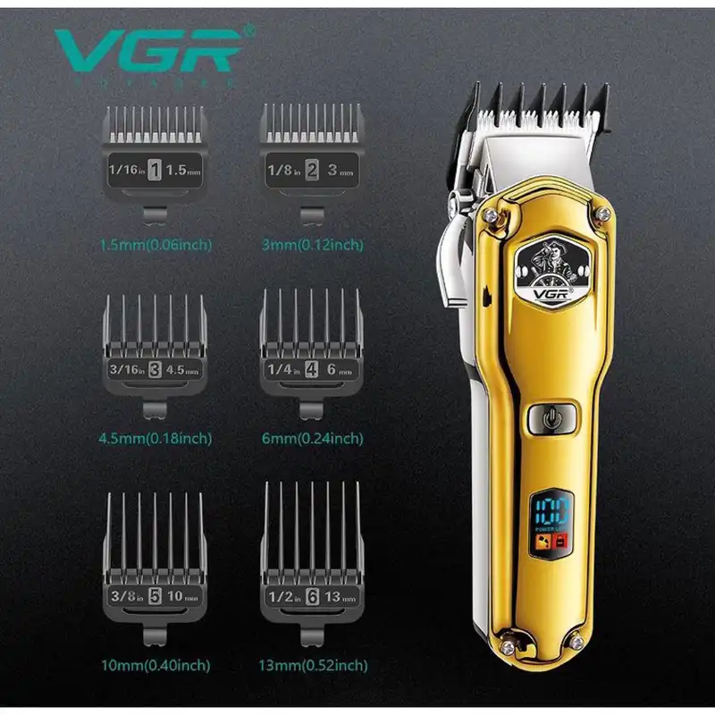 ماشین اصلاح موی سر و صورت وی جی ار مدل V-693