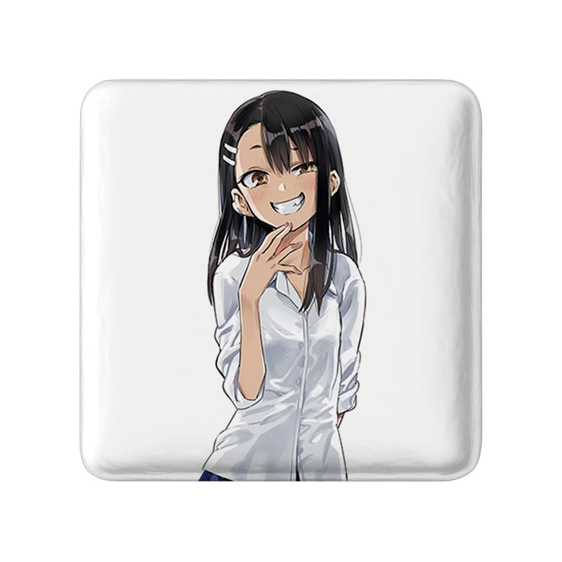 مگنت خندالو طرح ناگاتارو انیمه ناگاتورو مدل مربعی کد 34017